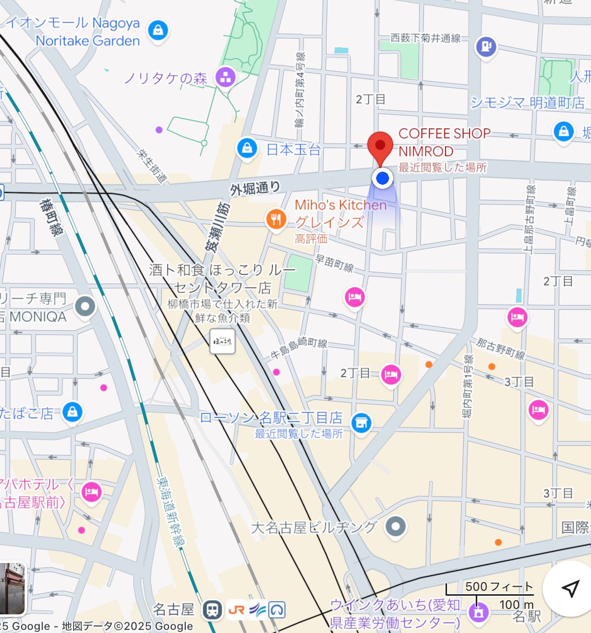 NIMROD COFFEE周辺の地図